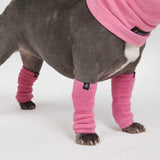 Leg Warmer and Earmuff Protector Set - Pink