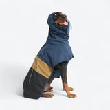 Breatheshield™ Dog Raincoat - Blue Gold Black
