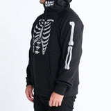 Halloween Human Hoodie - Reflective Skeleton (2)