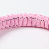 Multipurpose Seatbelt Handsfree Leash & Poop Bag Holder Set - Pink