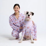 Human Pajama Top - When Pigs Fly - Purple