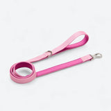 Leash and Poop Bag Holder Set - Pink