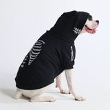 Halloween Dog Hoodie - Reflective Skeleton (2)