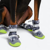 Flex Shell Waterproof Dog Boots - Grey Camo