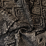 Pet Couch Cover - Rustic Bohemian Black