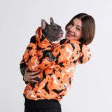 Halloween Human Hoodie - Orange (2)