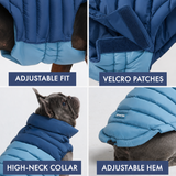 Blue PuffShield Jacket||size:S,M,L,XL,2XL,3XL,4XL
