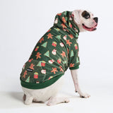 Christmas Dog Hoodie - Gingerbread