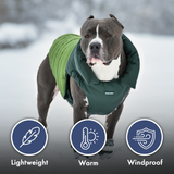 Green PuffShield Jacket||size:S,M,L,XL,2XL,3XL,4XL
