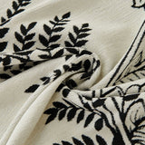 Lily Valley Black Couch Cover