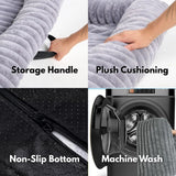 Luxury Couch Cover Dog Bed - Grey