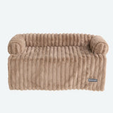 Luxury Couch Cover Dog Bed - Brown