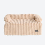 Luxury Couch Cover Dog Bed - Beige