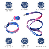 Snow Cone Martingale Collar||size:A,B,C,D,E