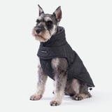 Black Quilted Winter Jacket||size:M