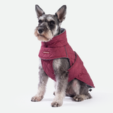 Red Quilted Winter Jacket||size:M