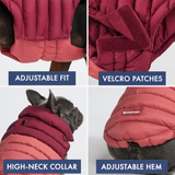 Red PuffShield Jacket||size:S,M,L,XL,2XL,3XL,4XL