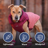 Red PuffShield Jacket||size:S,M,L,XL,2XL,3XL,4XL