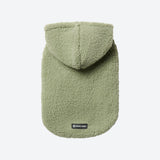 Teddy Sherpa Dog Sweater - Light Green