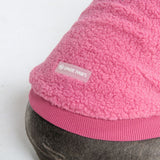 Teddy Sherpa Dog Jacket - Dark Pink