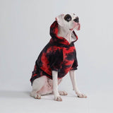 Velvet Red Black Hoodie