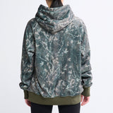 Concrete Wood Human Hoodie - Timber