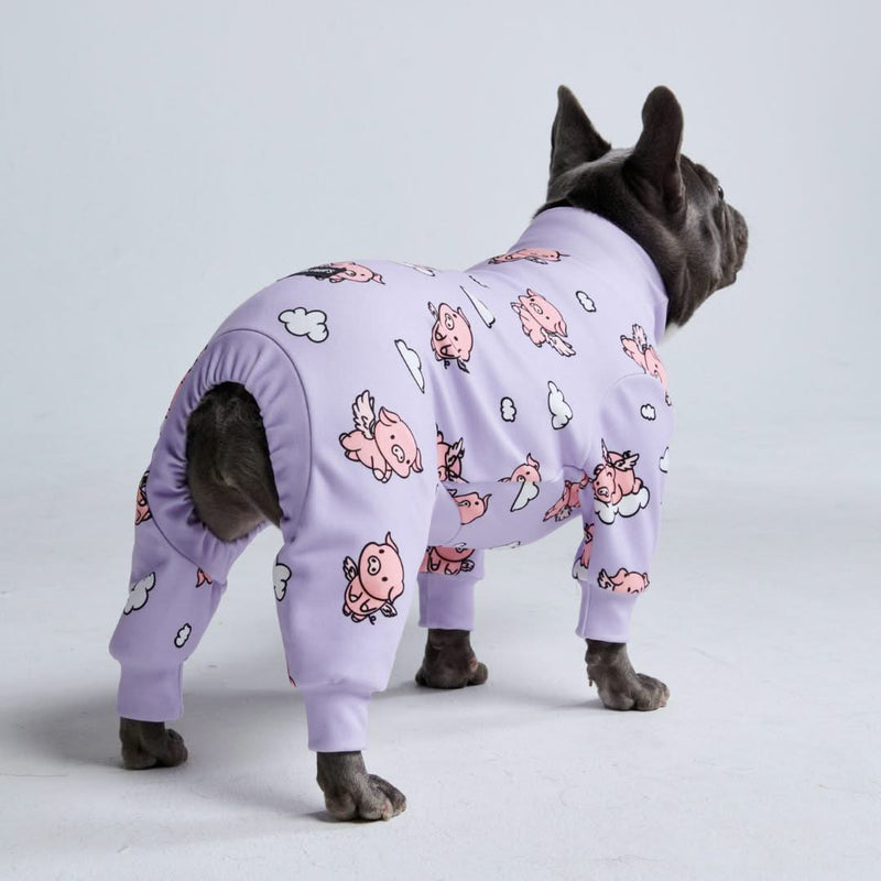 Dog Pajama - When Pigs Fly - Purple