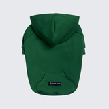 Essential Dog Hoodie - Cobalt Green