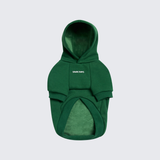 Essential Dog Hoodie - Cobalt Green