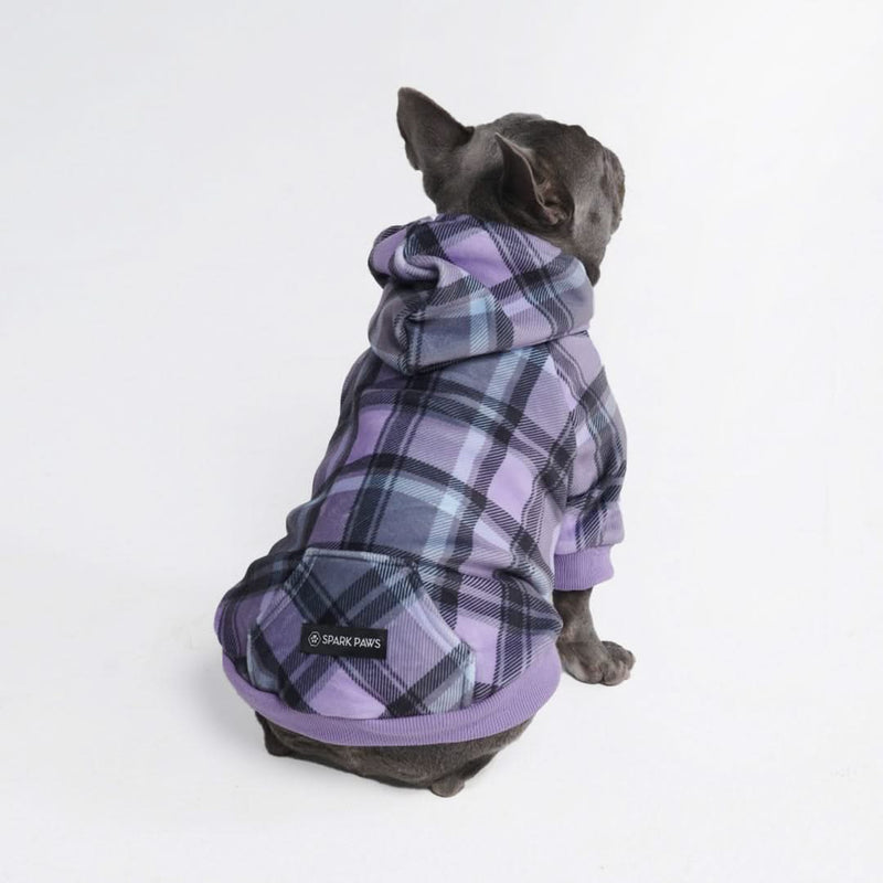 Green Plaid Human Hoodie – SPARK PAWS