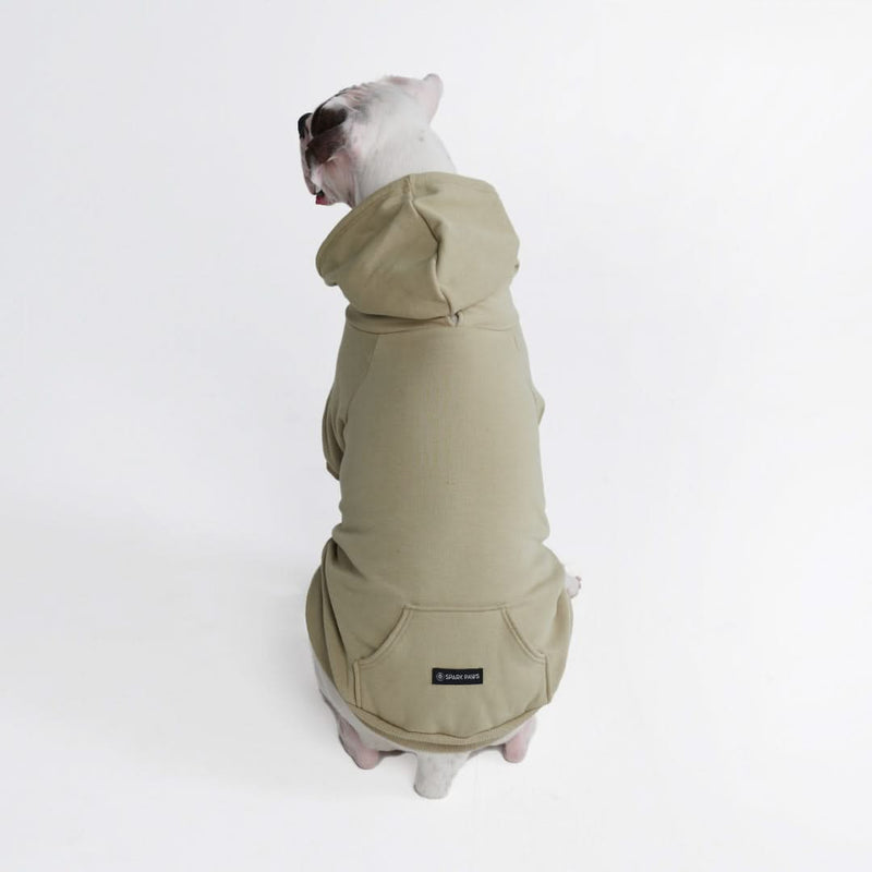 Essential Dog Hoodie - Olive Green