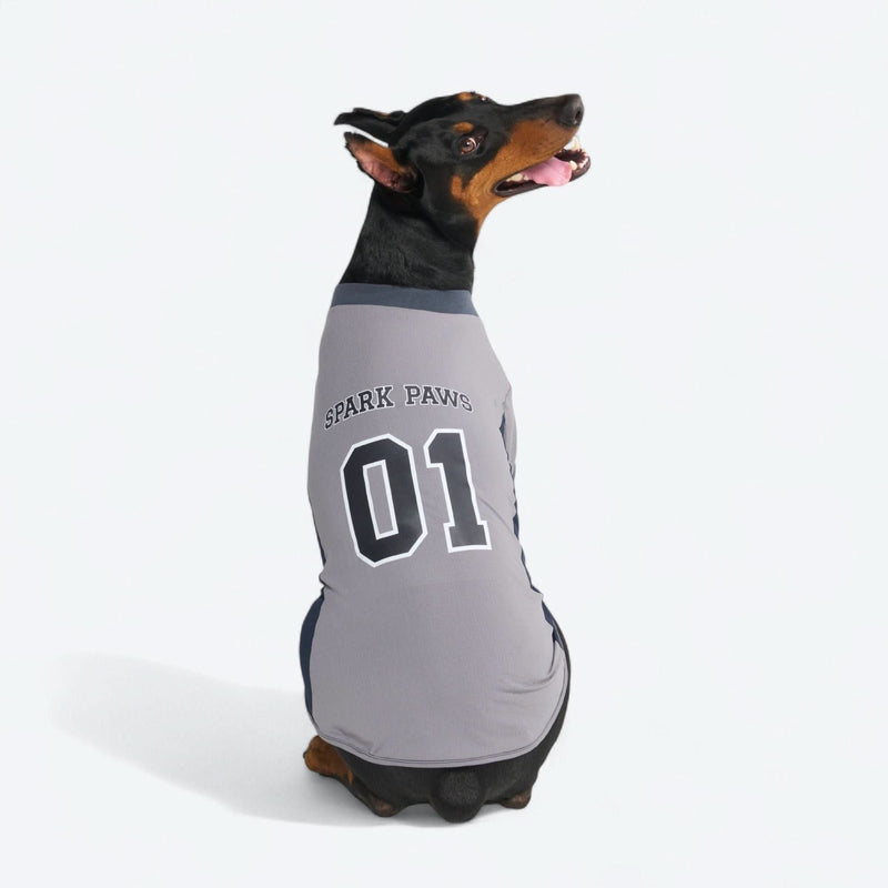 Grey Football Jersey