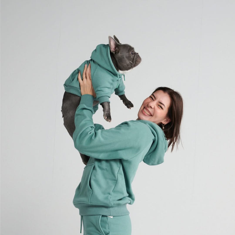 Essential Human Hoodie - Teal