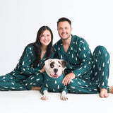 Human Pajama Pants - Frosty Pines