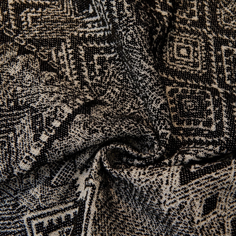 Pet Couch Cover - Rustic Bohemian Black