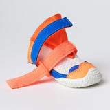 Hot Pavement Pawtector Dog Shoes - Orange Blue