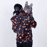 Halloween Dog & Human Matching Hoodie Set – Black