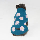 Flower Knit Dog Sweater