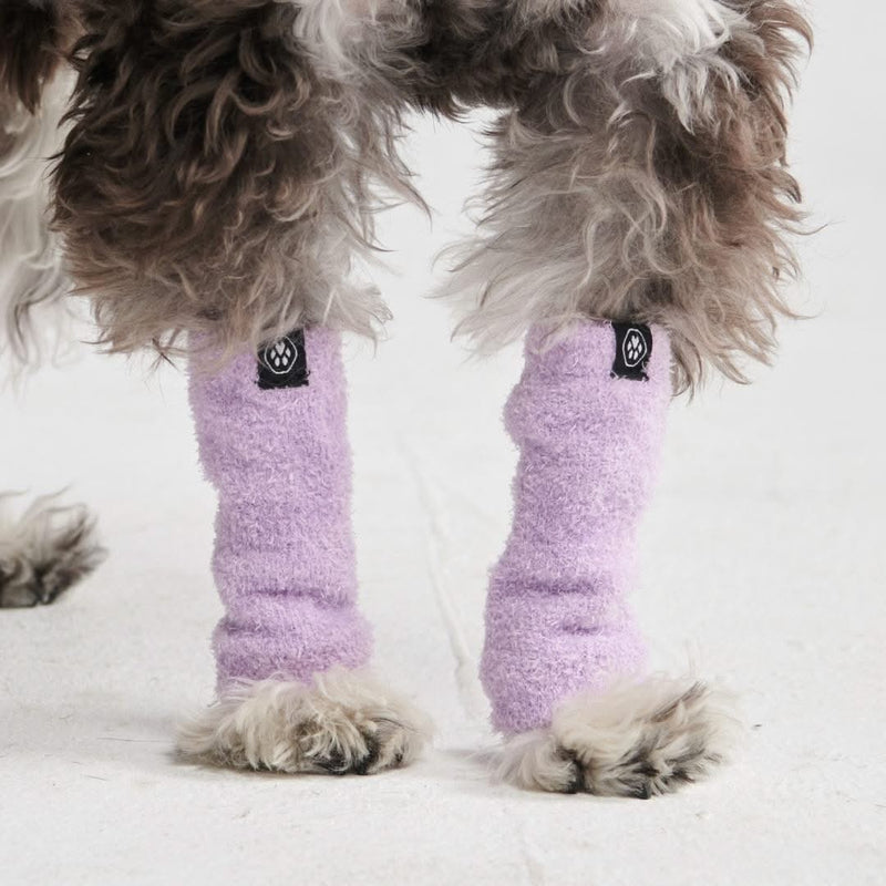 Stretchy Fleece Dog Leg Warmer Sleeves