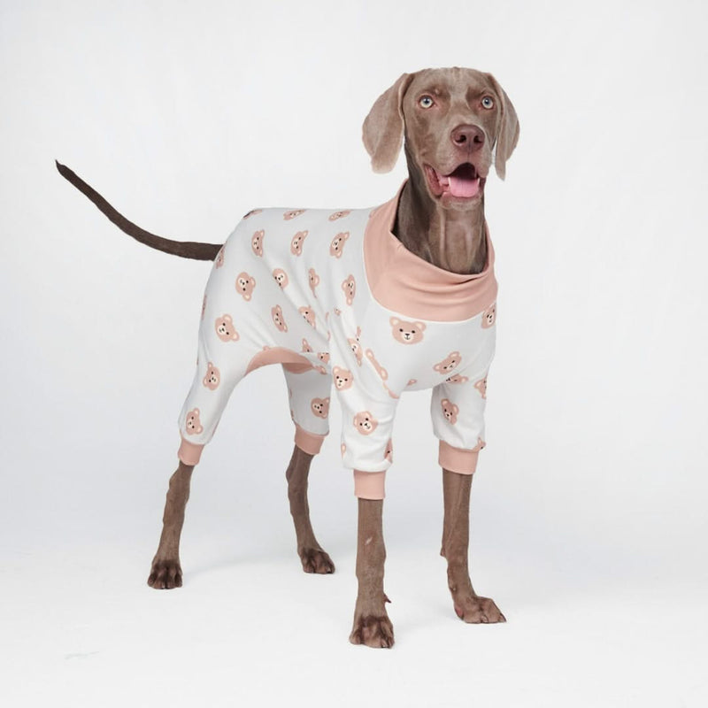 Dog Pajama - Bear Beige