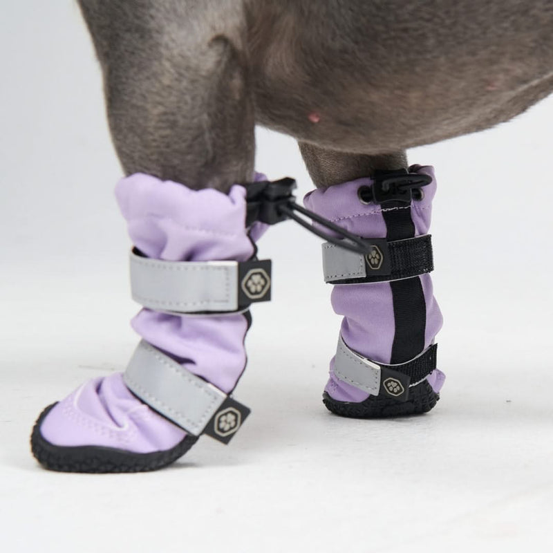 Flex Shell Water-resistant Dog Boots - Lilac