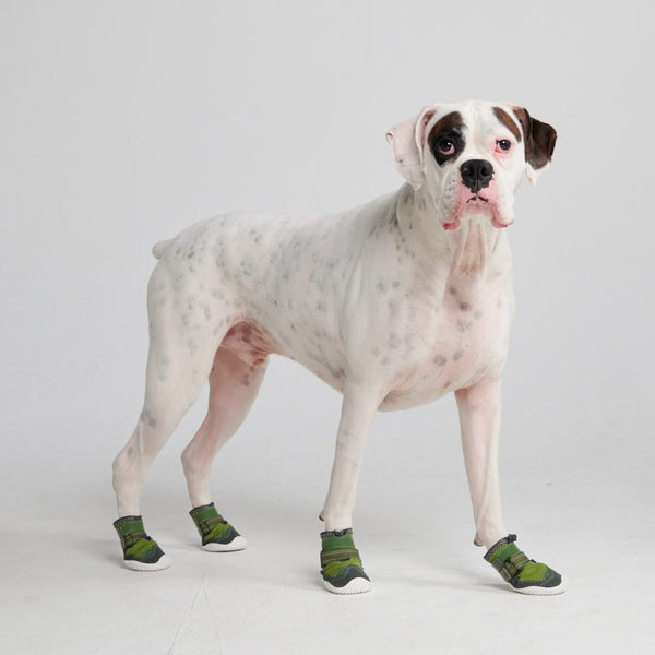 Hot Pavement Pawtector Dog Shoes - Green