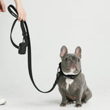 Tactical Dog Collar Set - Black (1.5"/4cm)