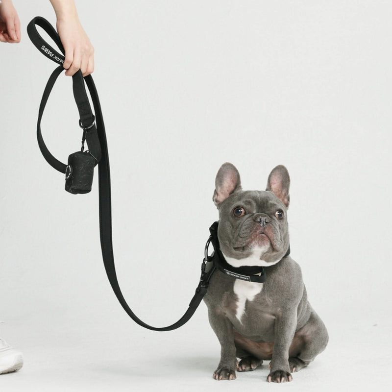 Tactical Dog Collar Set - Black (1.5"/4cm)