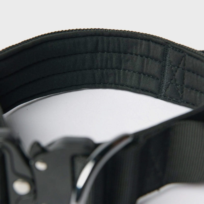 Tactical Dog Collar Set - Black (1.5"/4cm)