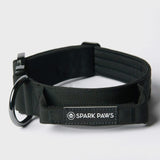 Tactical Dog Collar Set - Black (1.5"/4cm)