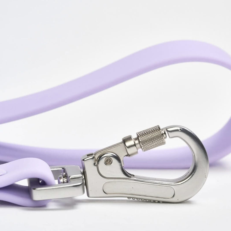 Waterproof PVC Dog Leash - Lilac