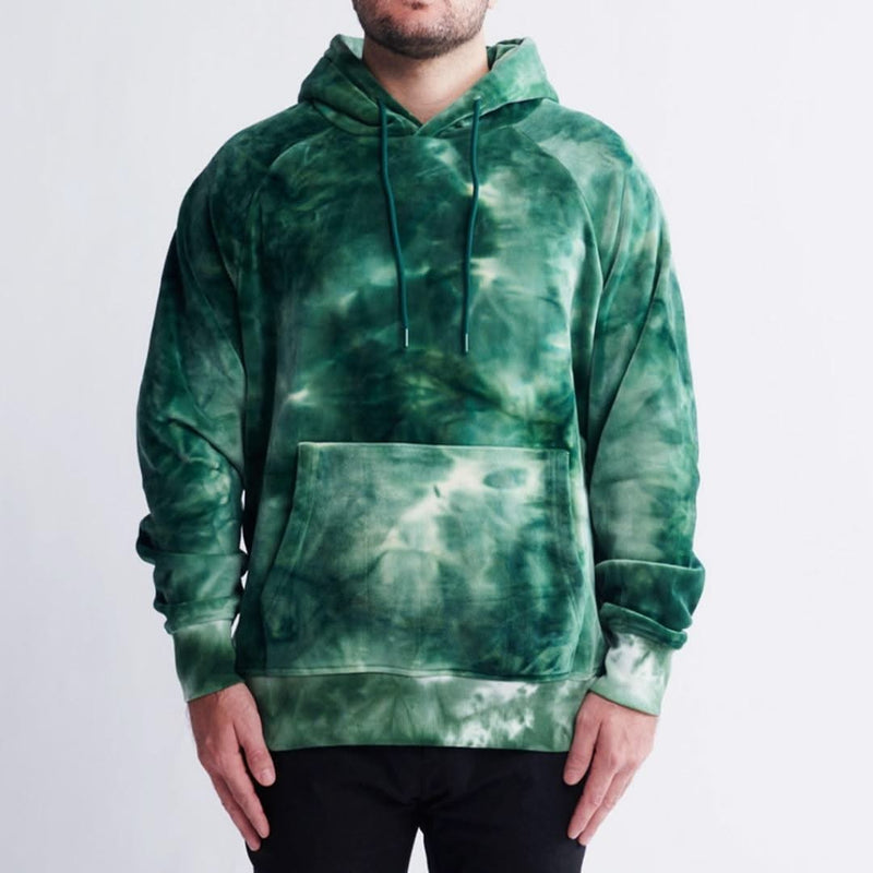 Velvet Human Hoodie - Emerald Green