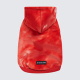 Velvet Dog Hoodie - Ruby Red