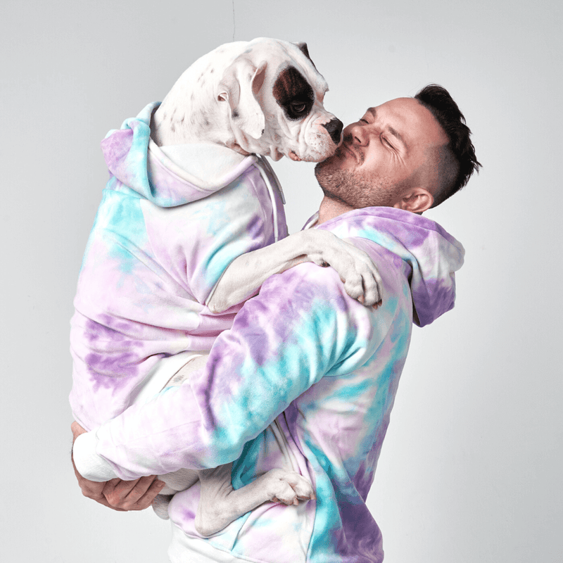 matching human and dog hoodie apparel clothes for pet and their owners